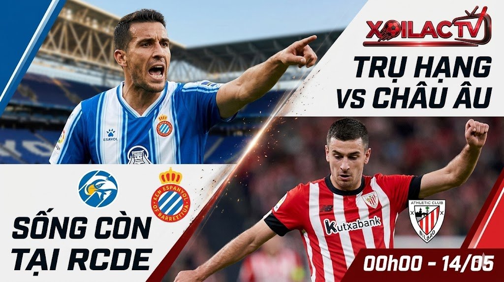 Nhận định soi kèo trận đấu Espanyol vs Athletic Bilbao vòng 36 La Liga - Cuộc chiến sống còn tại RCDE